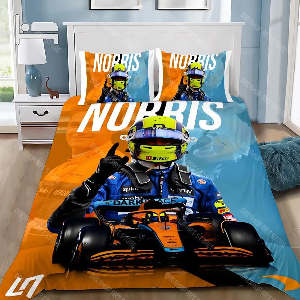 

Підковдра Наволочка Комплект постільної білизни F1 Л-Ландо Н-Норріс Дорослий Хлопчик Дівчинка Декор Спальні Дитячий Подарунок Односпальний Двоспальний Великий Розмір AU Single 140x210cm