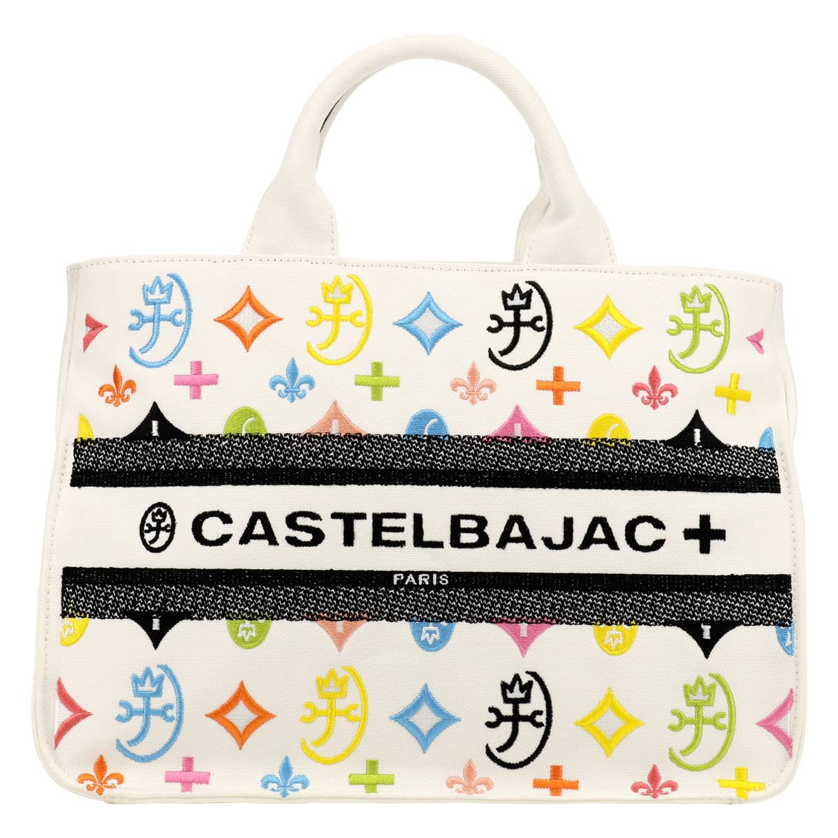 

Сумка-тоут Driving Tote Amine VII Canvas 048502 Вышивка Горизонтальная Белая [Кастельбажак] [С переводом] [31] [С переводом]