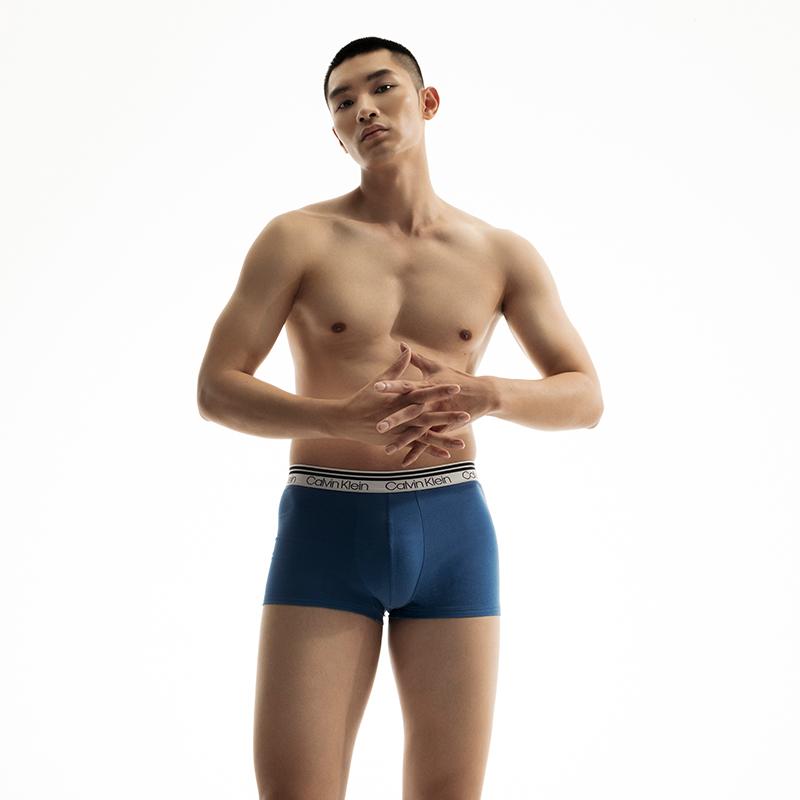 Calvin Klein Lettered Waistband Boxer Briefs 3-Pack Men Underwear NP2312O-IFR