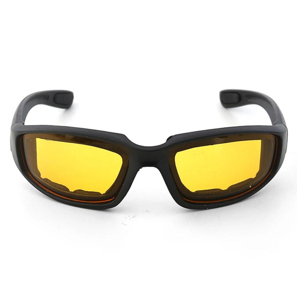 Riding Goggles Tactical Hunting Shooting Air Cushion Motorcycle Protective Goggles Windproof Glasses Motorcycle Goggles For Dust
