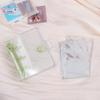 Transparent Loose-Leaf Handbook Photo Album Binder Notebook Cover Card Organizer 3 Hole Binder Clip