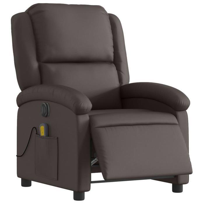 VidaXL Electric Reclining Massage Armchair, Relaxation Chair with Adjustable Backrest and Footrest, Salon Seat 3204259