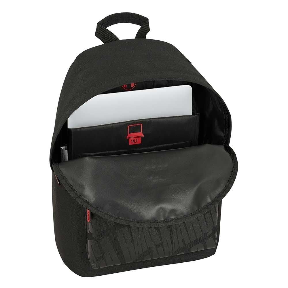 FC Barcelona sports school backpack with laptop compartment 612625819 black