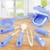 9-teiliger Anzug für Kinder, Simulations-Zahnarztspielzeug-Sets, schönes Geschenk für Kinder, interaktives Zahnarzt-Rollenspiel, vorgetäuschtes Spielzeug-Set