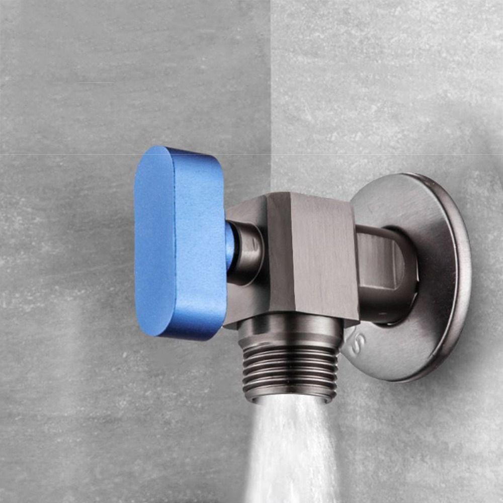 Leak Proof Large Flow Angle Valve Hot and Cold Water Water Flows Control Valves  Kitchen