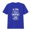 I Ll Be In the Garage T Shirt Black Vintage Washed Top For Everyday Wear Stylish Slightly Casual Streetwear Stretched Graphic