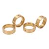 4pcs RC Counterweight Wheel Ring Gold Brass Counterweight Wheel Clamp Ring for FMS FCX24 1 24 Climbing Car