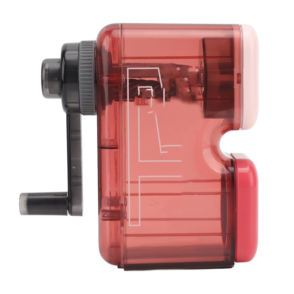 Artist Pencil Sharpener Hand Cranking Alloy Cutter Adjustable Nibs Manual Pencil Sharpener for Charcoal Sketch Pencil