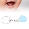 20 pièces Boîte à Dents de Lait Porte-clés Boîte à Dents Support Portatif pour Dents de Lait pour Enfants