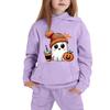 Kids Pullover Hoodie with Halloween Print for Boys Girls
