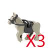 MOC Medieval Military Building Blocks Cavalry Regiment Horse Animal Accessories Camel Elk Elephant Toy Gift Saddle Bricks K049