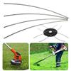 Pack of 10 High Strengthes Steel Cores Trimmer String 270x3mm Abrasion Resistant Weeds Eater Line for Lawn Maintenance