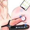 Dildo Plug Anal Dublă Penetrare Plug pentru Fesă Vibrator pentru Bărbați Strap-on Masaj Penis Pluguri Vaginale Jucării Sexuale pentru Adulți Pentru Bărbați 18+