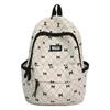 Schoolbag School Bag Junior High School Girl College Student High School Cute Bow Large Capacity Backpack Commuter Travel Backpack