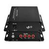 Yeren 4-Channel Unidirectional RCA Audio Fiber Optic Converter