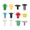 100pcs Universal Mixed Car Various Plastic Rivet Fastener Door Push Pin Auto