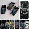 LO20 Cartoon Art Owl Phone Case for Motorola Moto G10 G20 G30 G31 G32 G34 G35 G41 G42 G50 G51 G52 G55 G60 G60S G62 G71 G72 G75