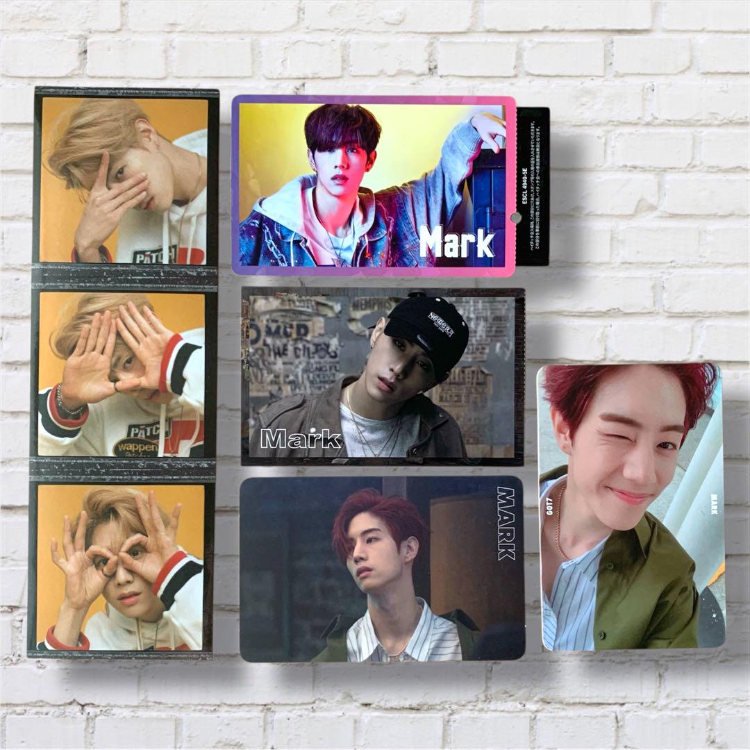 

[Б/У] Набор из 5 наклеек для коллекционной карточки GOT7 MARK