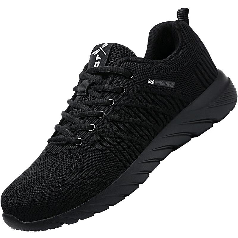 Red Dragonfly Men s Flyknit Mesh Casual Walking Shoes C0200023-1 43