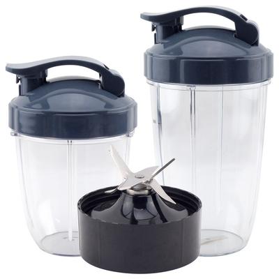 18OZ 24OZ Entsafterbecher mit Extraktor-Kreuzklinge passend für Nutribullet 1200W Mixer Ersatzteile