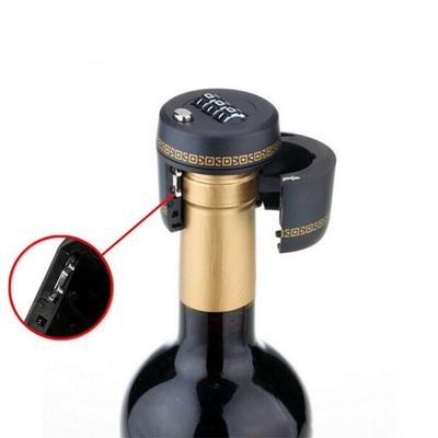 Wine Accessories Keeping Wine Fresh Bottle Cap Password Protected Wine Bottle Lock Wine Stopper Bottle Combination Lock