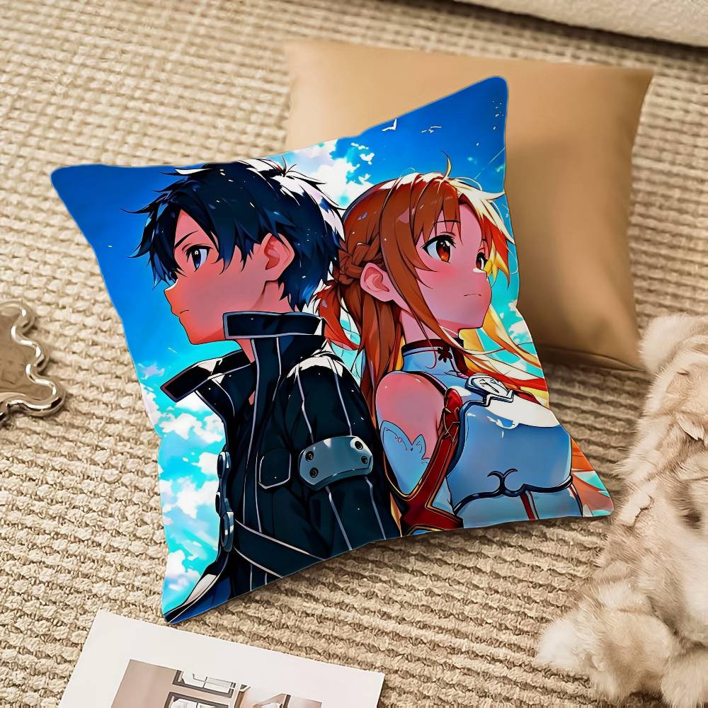 Your Name - Kimi no Na wa Pillow Case Anti-dustmite Invisible zipper Sofa Bed