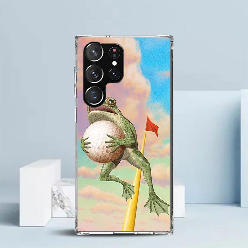 Modern Golf Sports Soft Cover for Samsung Galaxy S25 Edge S26 S24 S23 Ultra Phone Case S22 S21 Plus S20 FE Print Pattern Shell G