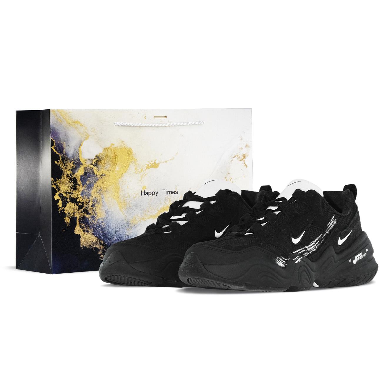 

Nike Tech Hera Cushioning, Wear Resistant Low top Casual Shoes Unisex Black FJ9532-101(Team1302-S-BOX) 42.5