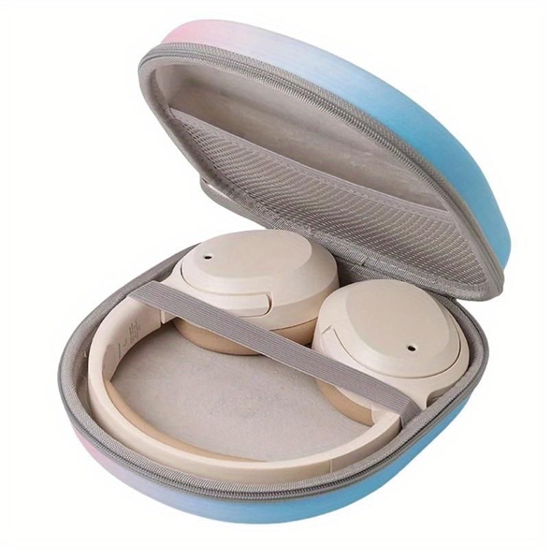 Oppbevaringsveske for hodetelefoner Gradientfarge Headsett-etui EVA PU Støtsikker Vanntett Beskyttelsesdeksel Bæreveske