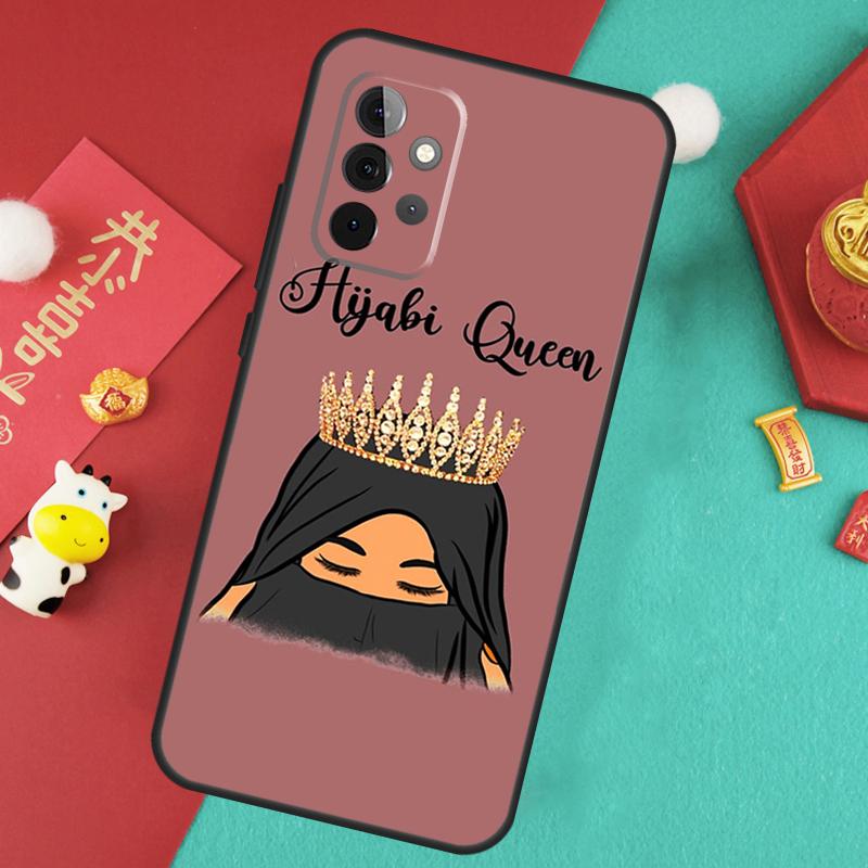 Muslim Islamic Arabic Hijab Girl Case For Samsung Galaxy A56 A36 A26 A16 A06 A13 A33 A53 A15 A35 A55 A34 A54 A12 A32 A52 A17