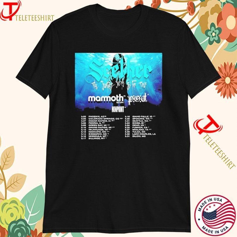 Seether The Surface Seems So Far Tour 2026 Dates T-shirts XL