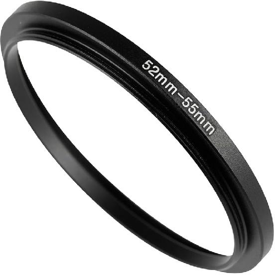 72-77mm Metal Step-Up/Down Ring Adapter Compatible with Mirrorless Cameras DSLR Lens, UV CPL ND Filter Thread Converter, Black