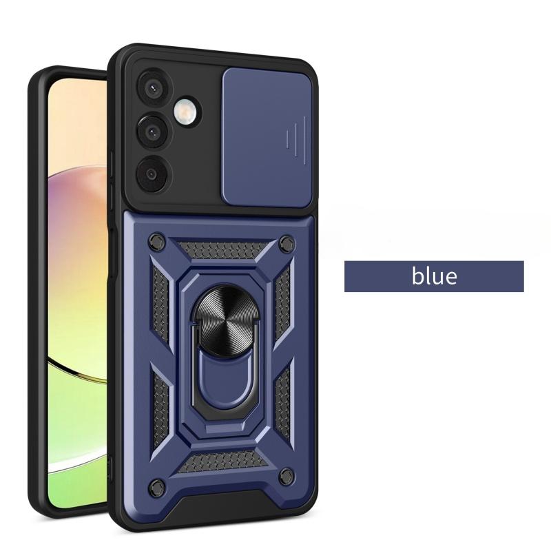 For Samsung Galaxy M55 M54 M53 M52 M51 M35 M15 M14 Magnetic Finger Ring Holder Military Protective Case