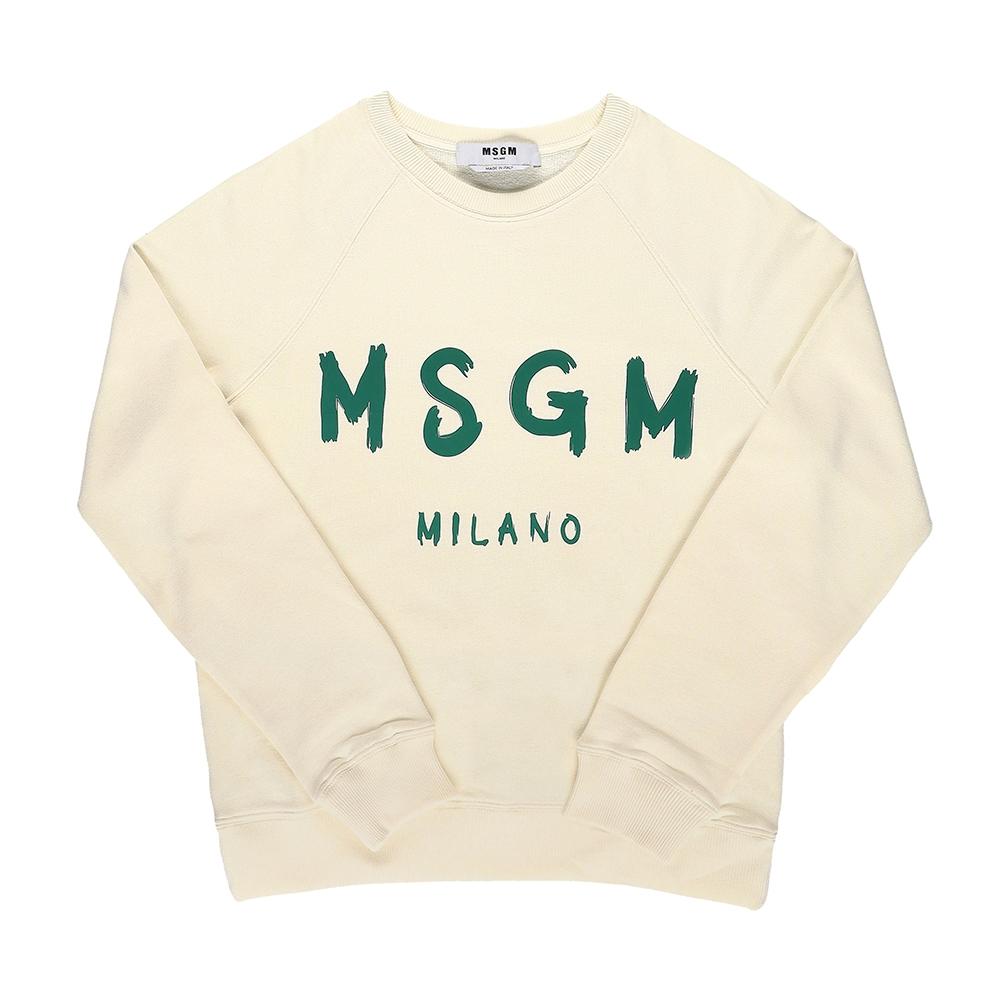 

MSgm 3741mdm513 247799 02 BruShed Logo Women S SweatShirt 3741MDM513 247799 02 (S)