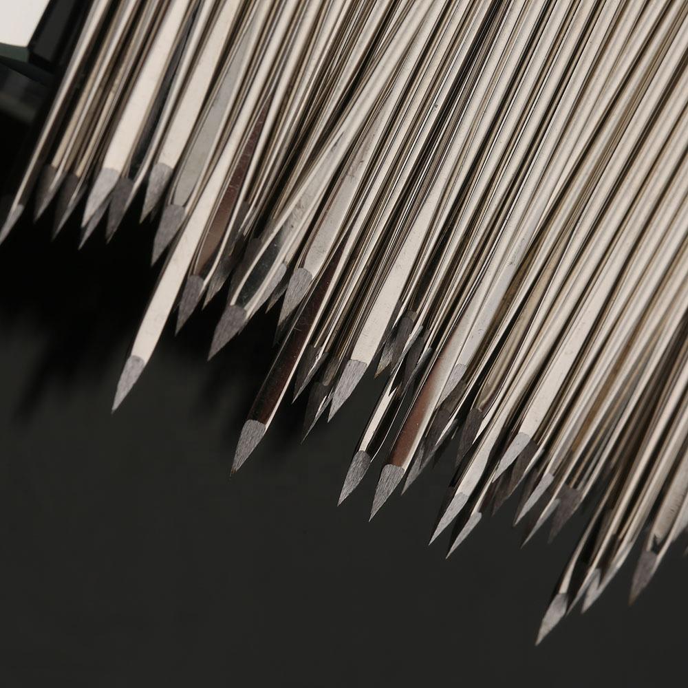 100pcs/Bag High Quality Leather Craft Tools Leather Triangle Needle Hand Sewing Needles