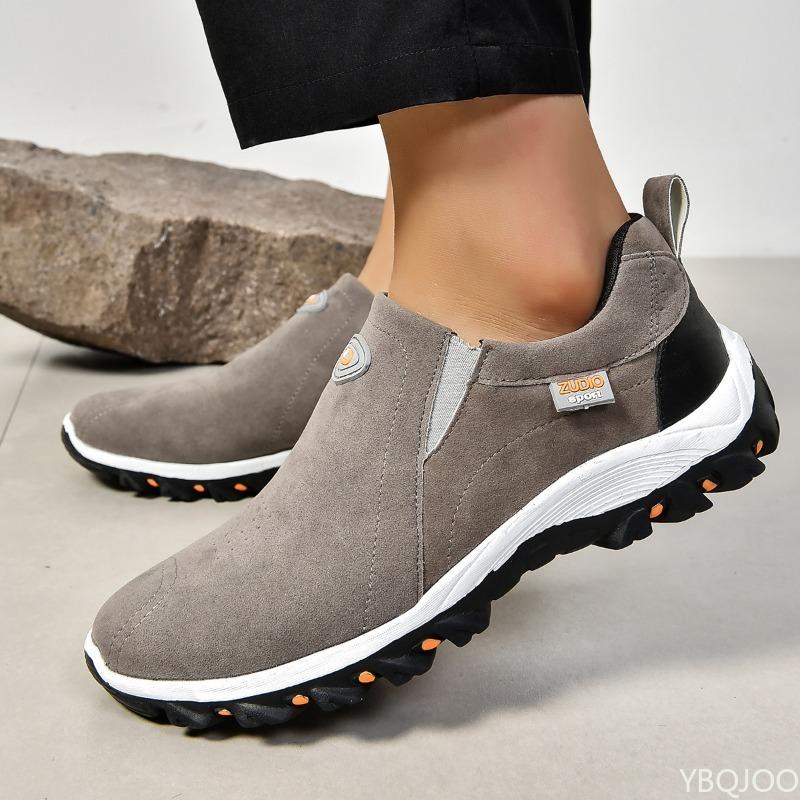

Outdoor Casual Men s Shoes Spring and Autumn New Sports Casual Shoes Fashion Round Head Shallow Mouth Men s Single Shoes 46 серый