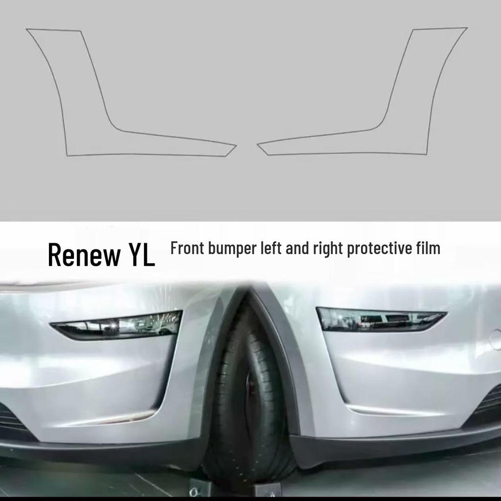 Tesla Model Y/YL Vent & Bumper Protector TPU Film Set