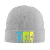 Triathlon Print Casual Bonnet Hats Hip Hop Hats For Men Women Winter Keep Warm Skullies Beanies Caps Unisex Adult Bonnet Hats