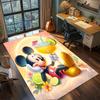 Mickey & Minnie: Minimalist Style Rug Carpet Large Area Rug Non Slip Washable Floor Mat Gamer Room Bedroom Home Decor