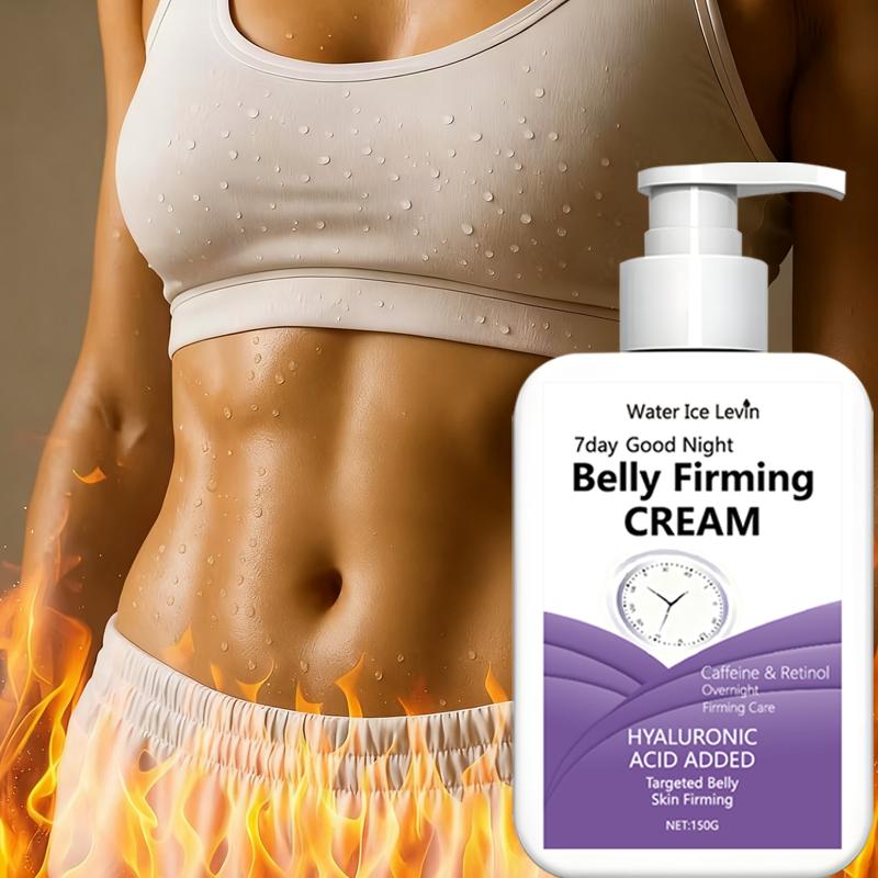 7-Day Good Night Belly Firming Cream with Caffeine & Retinol - Overnight Targeted Firming Care