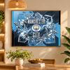 5D Diamond Painting Manchester City DIY Full Drill Diamond Art Kit Home Decoration