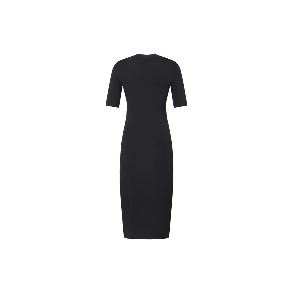 New Nike Short Sleeved Dress Women's Black DV7879-010