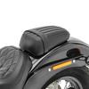Passagerarsadel Set kompatibel med Harley Davidson Softail Standard 20-25 och fotpinnar med Fäste Craftride FS1 + Sissy Bar