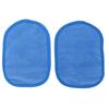 2 Pcs Sand Wipe Off Mitts Large Size   Mesh Fabric Beach Sand Remover Cleaner Vacation   for Sandboxes