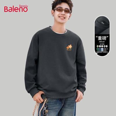 Baleno Men's Floral Print Pullover Sweatshirt