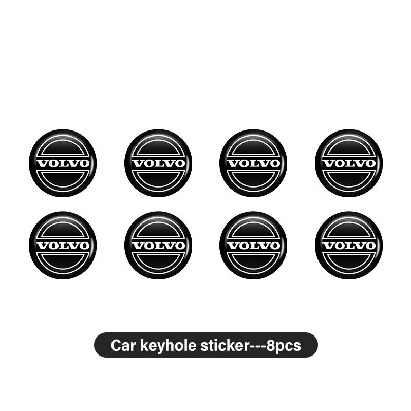 

Car Door Keyhole Sticker Lock Protector Anti-blocking Decal For Volvo V50 S60 XC60 S40 XC40 XC90 V60 S80 S90 V70 XC70
