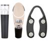 Vaccum Wine Bottle Stopper Fresh Wine  Aerator Wine Bottle Foil Cutter Wine Opener  In Box for Wine Accessories Home Bar Tools