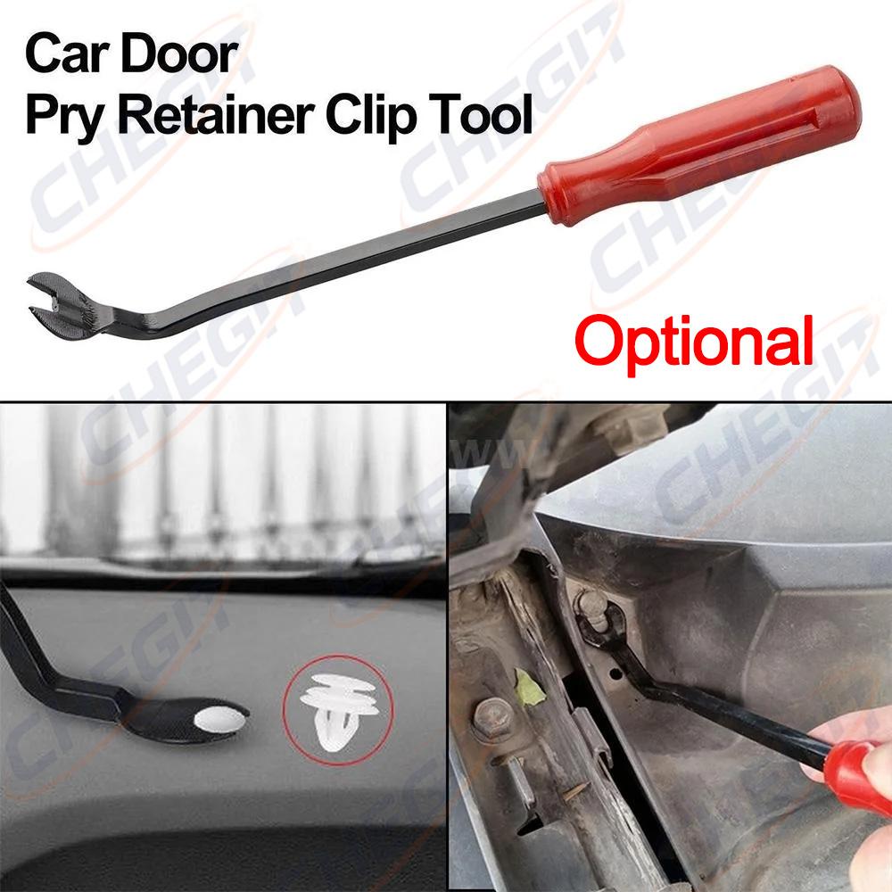 Car Plastic Retainer Clips100pcs Mixed Size Automobile Fender Push Pin Rivet Door Trim Panel Retainer Car Bumper Fasteners Tool