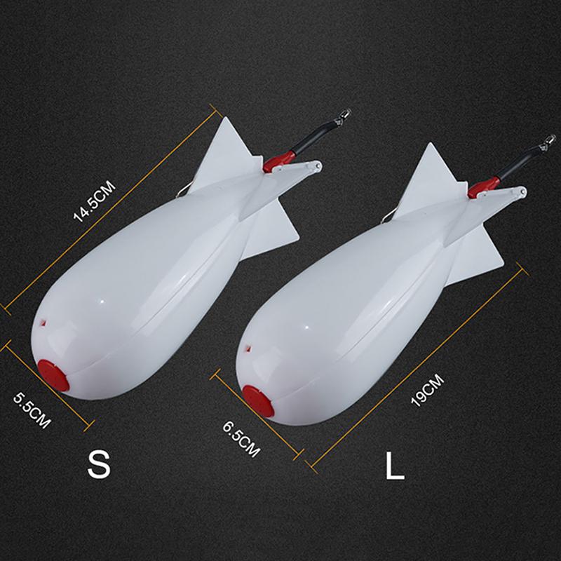 Float Bait Rocket Feeder Nesting Device ABS Material Maker Tackle Long Shot Fishing Carp Pesca Fishing Gear Accessories