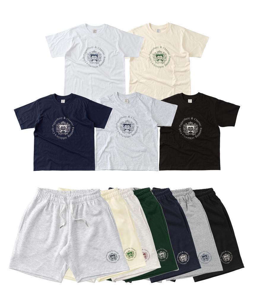 PAPERBOY [Set] County Short Sleeve & Half Pants Set